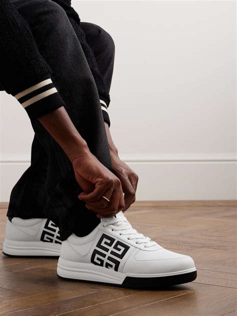 are givenchy urban leather sneakers comfortable|givenchy mens g4 high top sneakers in leather black.